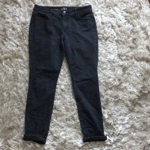 Black skinny jeans